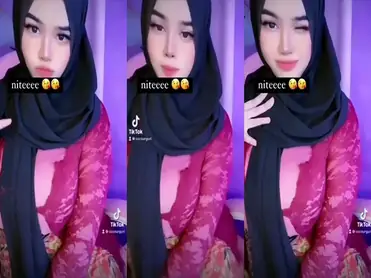 Arrazyny Hijab Pakai Kebaya Merah Ngentot Ganas Di Kasur