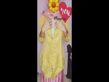 Kebaya Hijab Pink Robek Digigit Brutal